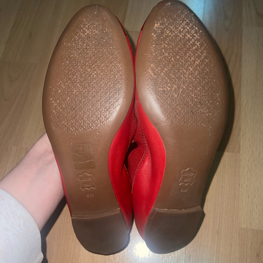 Tory Burch Ballet Flats Ruby Red - image 3